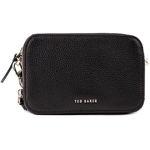 Ted Baker Stunna Umhängetasche aus Leder 17 cm - Schwarz - Elegante Umhängetasche aus hochwertigem Leder, perfekt für stilvolle Auftritte und vielseitige Anlässe.