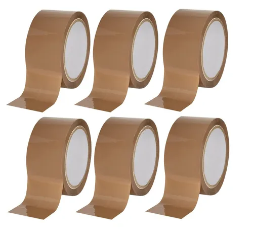 Rollen Kummert Business Packband braun Paketband Paketklebeband Klebeband 66m 6