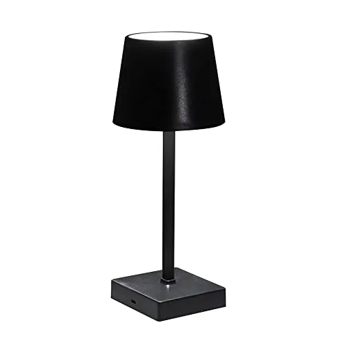 Akku-LED-Tischleuchte - Schwarz
