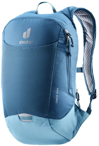 deuter Junior Bike 8 Kinder Fahrradrucksack - Rucksack für Kinder mit 8 L Volumen, hervorragende Belüftung und sicherer Sitz dank Airstripes Rückensystem, ideal für Abenteuer auf dem Fahrrad.