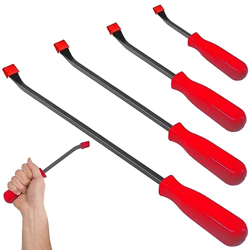 Retoo Reifenheber Reifen Montiereisen Montierhebel, Montierhebel Werkzeug, 4 Stücke 8