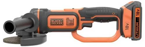 Akku-Winkelschleifer BCG720M1, 18Volt schwarz/orange
