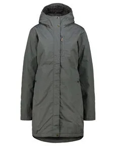 Fjällräven Kiruna Padded Parka Women Basalt (S) - Funktionsjacken – Langer, gefütterter Parka mit verstellbarer Kapuze, wind- und wasserabweisend, ideal für kalte Tage und Outdoor-Aktivitäten.