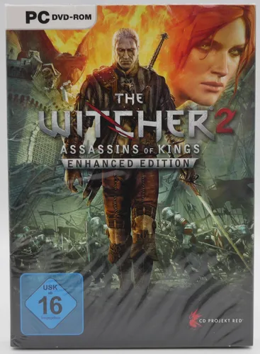 THE WITCHER 2: Assassins of Kings - PC DVD ROM - Rollenspiel für PC mit fesselndem Story-Modus, in deutscher Sprache und voller Spannung. Erlebe die erweiterte Edition von The Witcher 2!