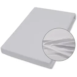 Traumhaft gut schlafen Jersey-Elasthan Spannbetttuch - Bettlaken in verschiedenen Farben und Größen, atmungsaktiv und formstabil für optimalen Komfort und erholsamen Schlaf. Ideal für Matratzen bis 26 cm Höhe.