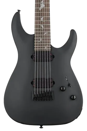 Produktbild Schecter Damien 7 Satin Black 7-String E-Gitarre