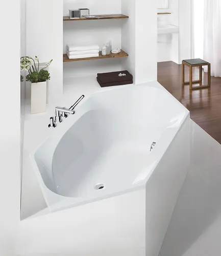 Hoesch Badewanne „Spectra“ sechseck 190 × 90 cm von Hoesch