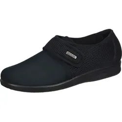 Fly Flot Hausschuhe aus Mesh in Schwarz - Größe 44 EU - Sneaker mit atmungsaktivem Mesh-Obermaterial und herausnehmbarer Textildecksohle für optimalen Komfort und Flexibilität.