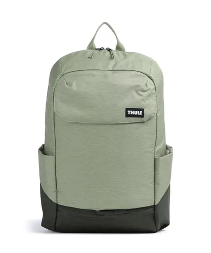 Thule Lithos 20 Rucksack für Laptop und Tablet - Funktionaler 20L Rucksack in quit green/darkest green für urbane Abenteuer. Mit gepolstertem Laptopfach und ergonomischen Schultergurten für hohen Tragekomfort.