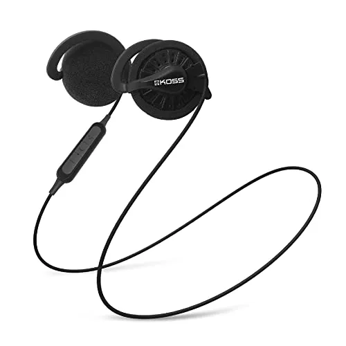 Koss KSC35 Wireless - Bluetooth® On-Ear Clip Headphones mit über 6 Stunden Akkulaufzeit, ideal für Musik und Anrufe, perfekt für unterwegs.