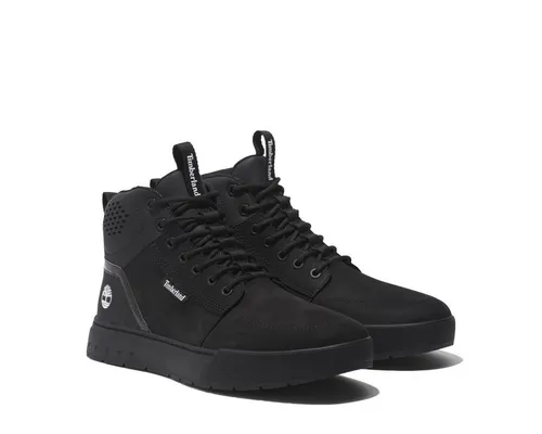 Timberland Mens Mid Lace UP Sneaker schwarz 13 - Wanderschuhe mit Komfort und Nachhaltigkeit: Der Mid Lace UP Sneaker von Timberland aus hochwertigem Leder bietet optimalen Halt, gefütterte Innenseite und umweltfreundliche Materialien.