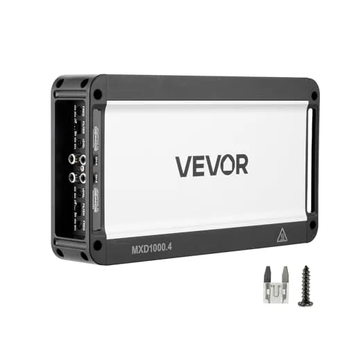 VEVOR 4-Kanal Autoverstärker Klasse D