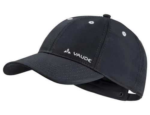 VAUDE Softshell Cap, hoher Schutz vor schädlichen Sonnenstrahlen, Black Uni, M