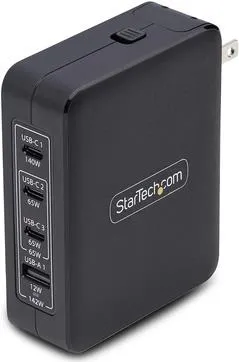 StarTech.com 140W USB-C WALL CHARGER GAN