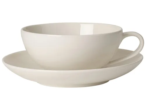 Villeroy & Boch for Me Teetasse 2tlg. - Thermobehälter, modernes Tee-Set aus Premium Porzellan, spülmaschinenfest und ideal für den täglichen Gebrauch oder als Geschenk.