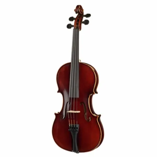 Germania 11 Violin Paris 4/4 - Akustische Violine 4/4 aus Riegelahorn und Fichte, ideal für anspruchsvolle Musiker. Inklusive 4 Feinstimmern, hochwertiges Griffbrett aus Ebenholz. Perfekt für den professionellen Einsatz.