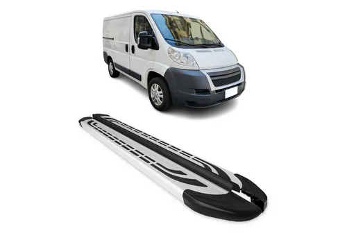 OMAC Kfz-Schmutzfänger Seitenschweller für Fiat Ducato Citroen Jumper 2006-2025 L1, 2-tlg., Rutschfest, Haltbar, Aerodynamik