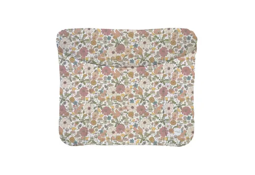 CEBA BABY Wickelauflage Weiche Baby Wickelunterlage 75 x 72 cm / 85 cm x 75 cm, Wickeltischauflage für Baby - abwaschbar - wasserdicht - Made in EU