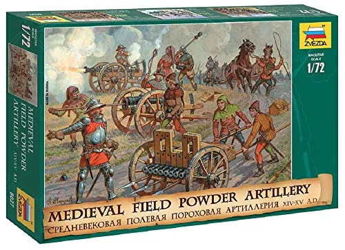 Zvezda 500788027 - 1:72 Medieval Field Artillery