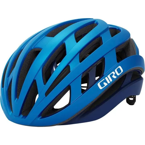 Giro Helios Spherical Matte ano Blue M - Fahrradhelm mit In-Mold Polycarbonatschale und MIPS Spherical-Technologie für maximalen Schutz und Belüftung bei nur 270 g Gewicht.