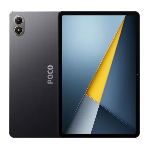 XIAOMI Poco Pad M1 Tablet WiFi 8 GB 256 GB 12,1 Zoll Display 120 Hz 12000 mAh Schwarz (mit Ladegerät)