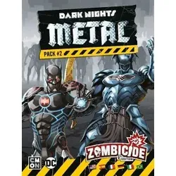 Zombicide 2. Edition - Dark Nights Metal Pack #2 - Gesellschaftsspiel mit einzigartigen Batman-Charakteren und spannenden Dimensionen. Bekämpfe die Bösewichte der Erde-12 und Erde-44 in einem packenden Zombie-Abenteuer!