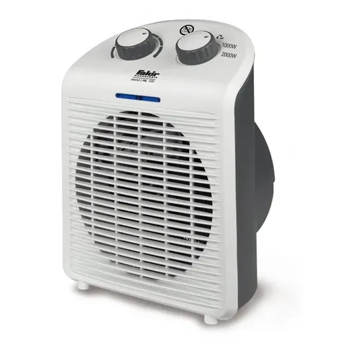 Fakir Heizlüfter Trend HL 100 - Heizgerät mit 2 Heizstufen, ideal für schnelle Wärme auf Tisch oder Boden. Kompakt und leistungsstark mit 1500-2000 W, perfekt für kalte Tage.