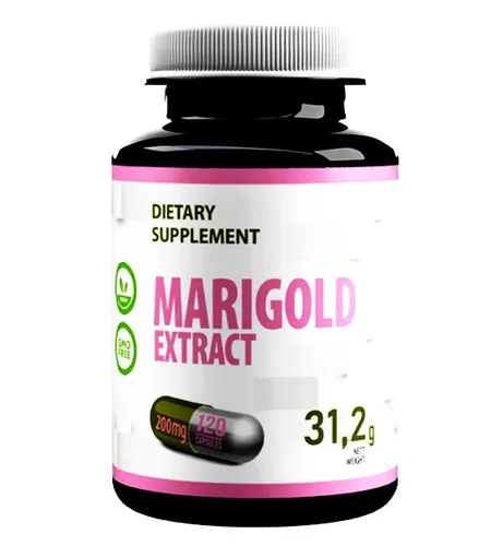 Lutein 40 mg with Zeaxanthin 8 mg from Marigold Extract 120 Capsules 200 mg