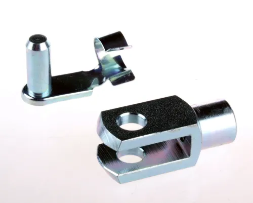 Gabelkopf Stahl verzinkt M8 passend für Gasfedern Zubehör