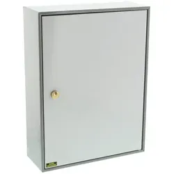 Burg-Wächter Schlüsselkasten 6700 108 R V- PZ - Schlüsselkästen aus Stahlblech mit 108 nummerierten Haken, ideal für die sichere und übersichtliche Aufbewahrung von Schlüsseln. Integrierbar in Schließanlagen, inklusive Befestigungsmaterial für einfache Wandmontage.