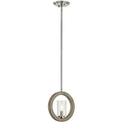 Grand Bank 1-flammige Wandleuchte - Antikgrau im Used-Look - Stilvolle 1-flammige Wandleuchte/Pendelleuchte in Antikgrau, wandelbar und ideal für eine gemütliche Atmosphäre in jedem Raum.