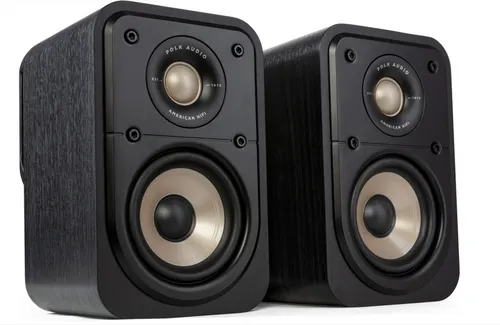 Polk Audio Signature Elite ES10 Hi-Fi-Surround-Lautsprecher, schwarz (Paar) - Lautsprecher & Subwoofer - Erlebe kraftvollen Hi-Res-Sound mit Dolby Atmos und DTS:X für ein immersives Heimkino-Erlebnis.