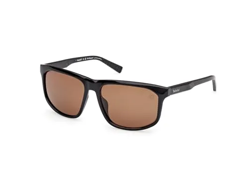 Timberland Sonnenbrillen Polarized TB00036-H 01H in Schwarz - Sportbrillen mit polarisierten Gläsern für optimalen UV-Schutz und klare Sicht. Ideal für Outdoor-Aktivitäten und verfügbar in Herrengrößen.