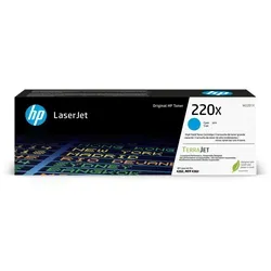 HP Toner W2201X 220X cyan - Originaltoner für 5.500 Seiten, hohe Kapazität für HP Color LaserJet Pro Drucker
