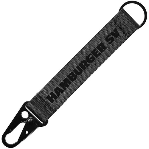 HSV Schlüsselanhänger Karabiner Hamburger SV Schriftzug Schlüsselring Fanartikel