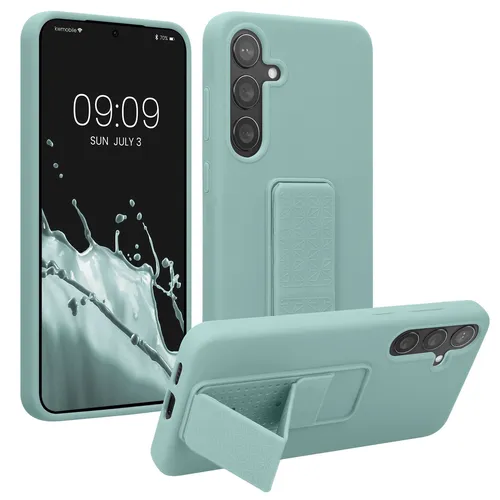 Hülle für Samsung Galaxy S24 Plus Hülle Silikon Case Handy Cover Fingerhalter