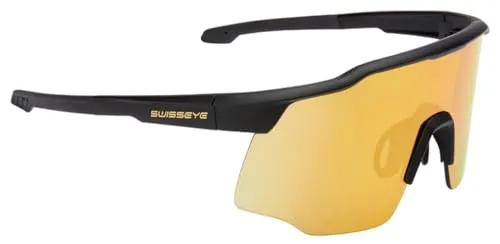 SWISSEYE Racer Sportbrille Black Matt/Black 12773