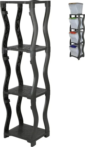Produktbild Praktisches Regal für Mülleimer Set 3 und 4