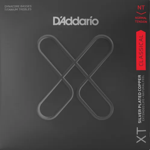D'Addario XTC45TT Dynacore Titanium - normal - beschichtete Saiten für Gitarre