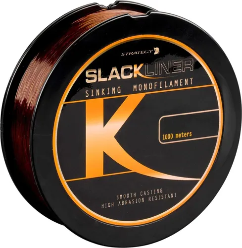 Strategy Slackliner Monofilament 1000m - Karpfenschnur mit hoher Tragkraft - Die Strategy Slackliner Monofilament Karpfenschnur ist ideal für Distanzangeln. Sie bietet hohe Abriebfestigkeit und exzellente Wurfeigenschaften. Perfekt für Karpfenangler, die sowohl nah als auch weit fischen möchten.