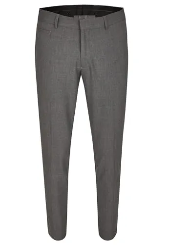 Steffen Klein Herren Anzughose Schmal Slim Fit Knöchellang Stretch