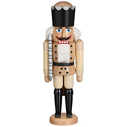 Seiffener Volkskunst Nussknacker König 39 cm