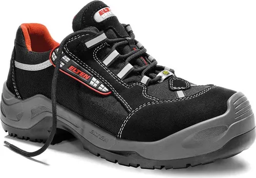 Sicherheitshalbschuh SENEX AL ESD S3 SRC - Größe 45 - Schwarz - Robuster Sicherheitshalbschuh SENEX AL ESD S3, ideal für elektrostatisch gefährdete Bereiche. Mit durchtrittsicherer, rutschhemmender Sohle und atmungsaktivem Innenmaterial für optimalen Tragekomfort.