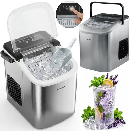 Eiswürfelmaschine Berdsen BD-420 – 12kg/24h aus Edelstahl