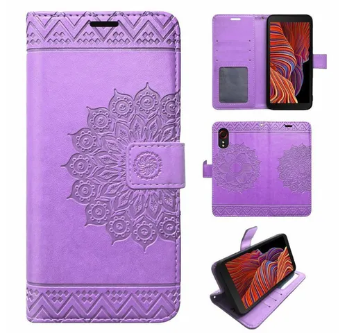 betterfon Handyhülle Handytasche für Samsung Galaxy XCover 5 Wallet Case Cover Handyhülle, Wallet Case mit Kartenfächern Magnetverschluss und weicher Innenhülle