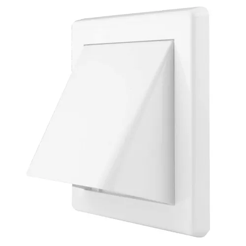 Lüftungshaube Lüftungsgitter Wetterhaube Abluftgitter Wetterschutzgitter Weiß