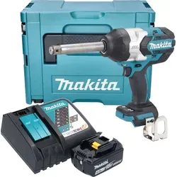 Makita Akku-Schlagschrauber DTW 1005 RM1J 18V mit 1360Nm - Leistungsstarker Akku-Schlagschrauber mit 3/4