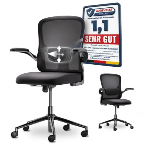 Büro- & Schreibtischstühle Schwarz von LUTIVO