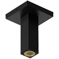 hansgrohe Deckenanschluss E 10 cm, eckig - Badarmaturen, ideal für die Pulsify E Kopfbrause 260 und sorgt für eine elegante, mattschwarze Optik in Ihrem Badezimmer.