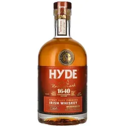 Hyde No. 8 - Heritage Cask - Stout Cask Finished - Irish Whiskey - Whisky mit doppelter Reifung in Bourbon- und Stout-Fässern, bietet komplexe malzige und schokoladige Noten für Genießer.